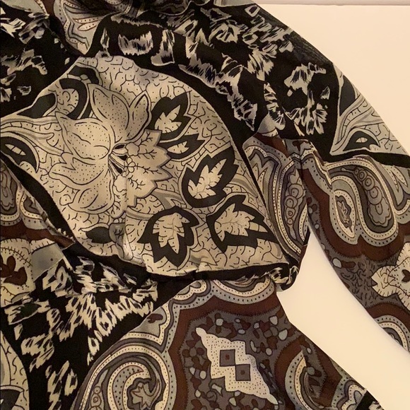 ASOS size 2 maxi paisley print dress. - Picture 4 of 4